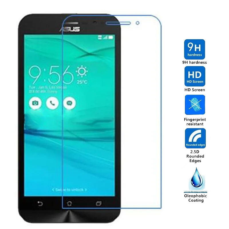 2 шт. закаленное стекло для Asus Zenfone Go ZB551KL ZB551 KL ZB 551 Защитная пленка экрана