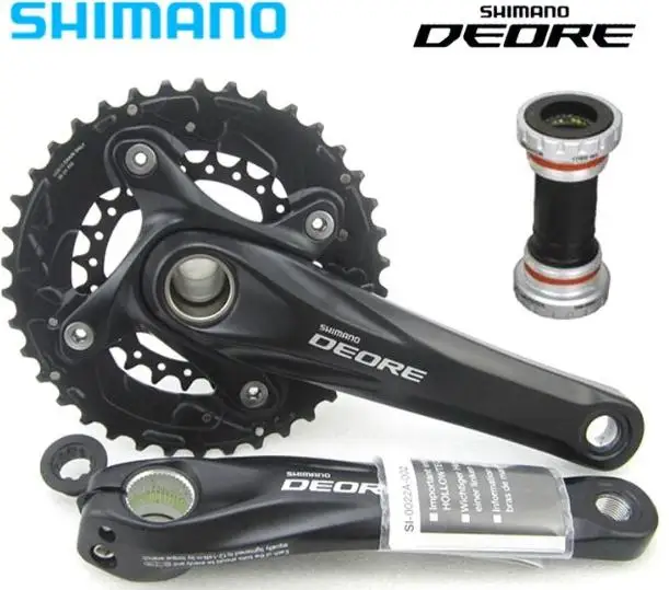 DEORE M6000 кривошипная система MTB велосипед 20S 30S звезда 170 мм|Шатун и передняя