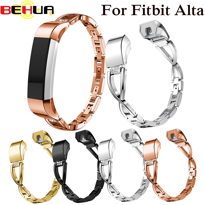 

Replacement Watch Band Strap For Fitbit Alta HR for Fitbit Alta Watchband with Rhinestones Correas de reloj Bracelet Accessories