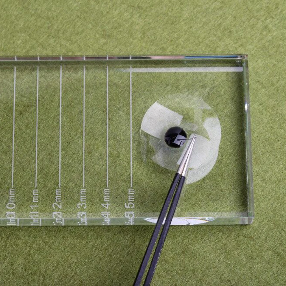 2 шт./партия держатель для склеивания расческа ресниц поддон Кристалл Камень