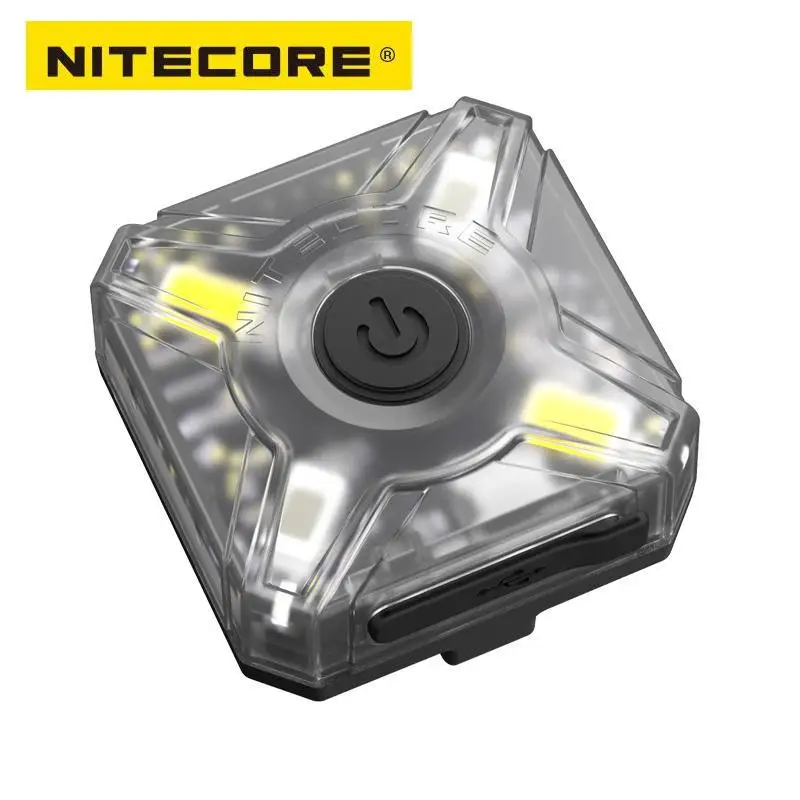 Легкий USB налобный фонарь NITECORE NU05 многофункциональный портативный