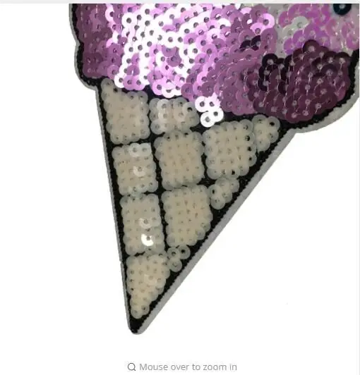 DD 4 шт./партия Новое поступление патчи с блестками для пришивания/глажки