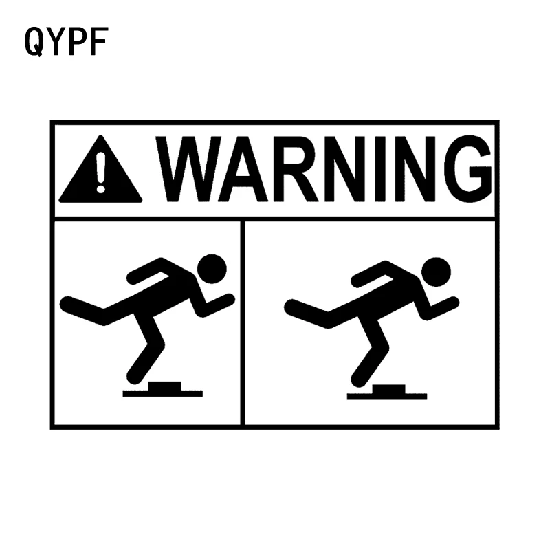QYPF 14 4 см 9 предупреждающая маркировка внимательная графическая Автомобильная