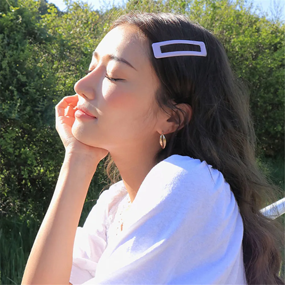 Милые разноцветные яркие заколки для волос девочек элегантные в Корейском стиле