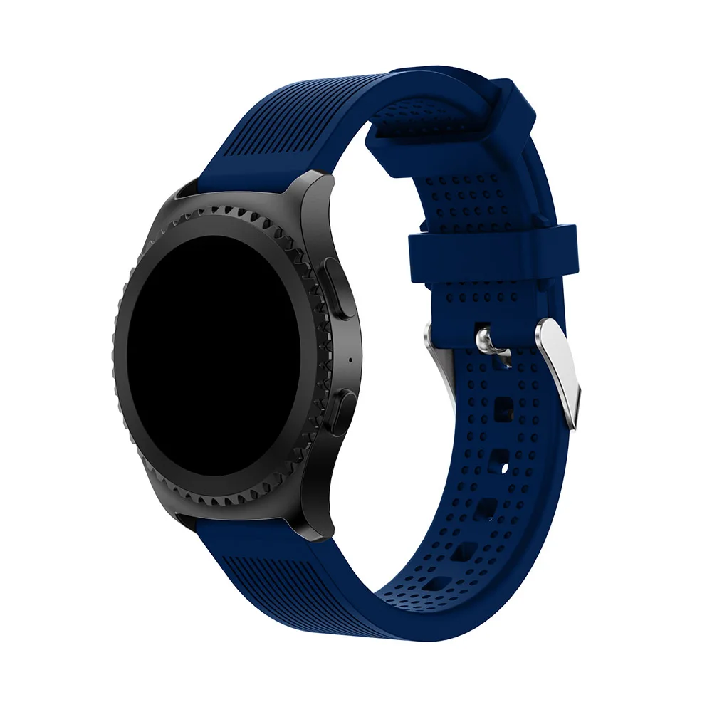 Ремешок силиконовый для Samsung Gear S2 Воздухопроницаемый сменный Браслет наручных