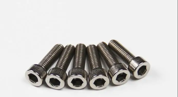 2 шт. M3 DIN912 титановый внутренний шестигранный винт чистый 4 12 мм длина|Винты| |