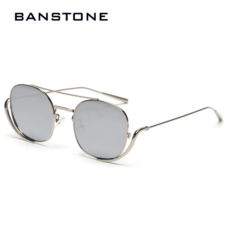 Модные женские солнцезащитные очки BANSTONE 2018 знаменитые Овальные Солнцезащитные