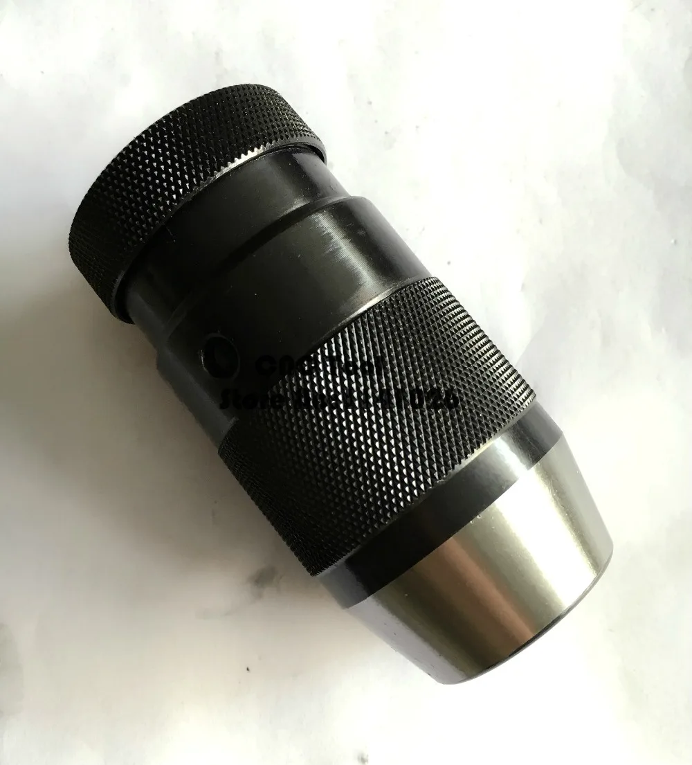 Taper B16 0.2-13mm Medium-sized keyless drill chuck closefisted accuracy: less than 0.1mm Drill clamp tool | Инструменты