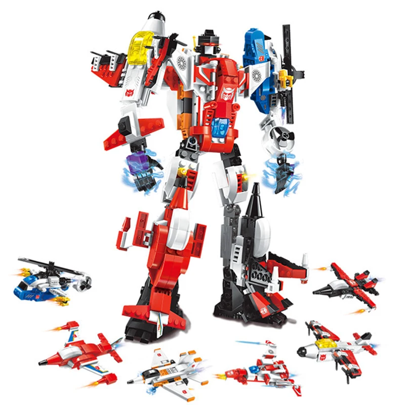 6в1 506 шт серия трансформаций робот совместимый technic Бог войны деформация DIY