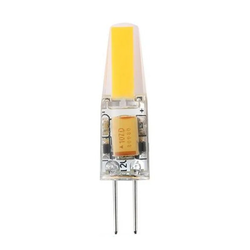 DHL Free 100pcs/lot G4 AC/DC12-24V COB Light 6W Super Quality LED Lamp Bulb Chandelier Lamps Replace Halogen | Освещение
