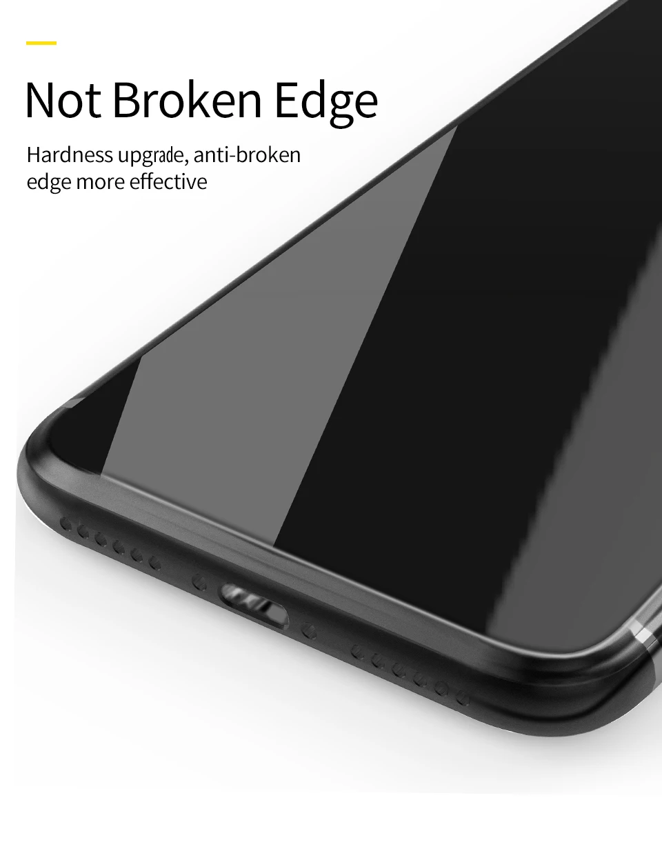 TOTU протектор экрана из закаленного стекла для iPhone X 8 7 Plus Стекло 9 H HD 0,23 мм быстрое клейкое закаленное стекло iPhone8 передние пленки