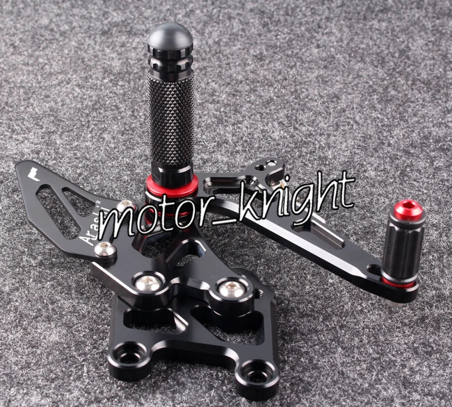 Регулируемые задние комплекты мотоциклетные подножки для Honda 07 08 CBR 600RR 2007 2008