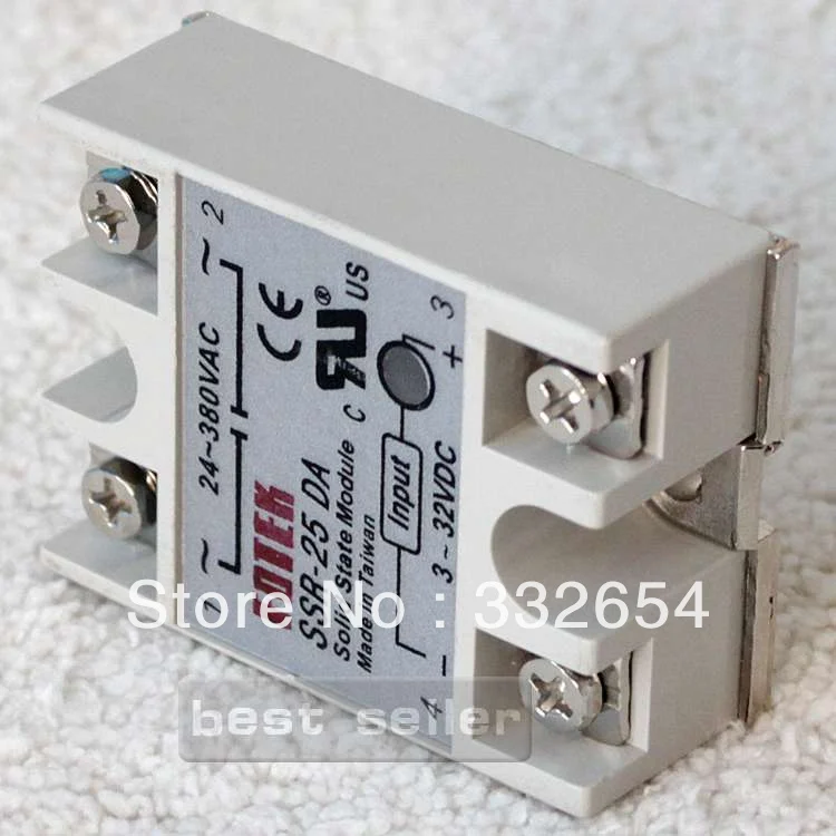 Твердотельный релейный блок 25 А/250 В 3 32 в пост. Тока|solid state relay|state relaysolid |