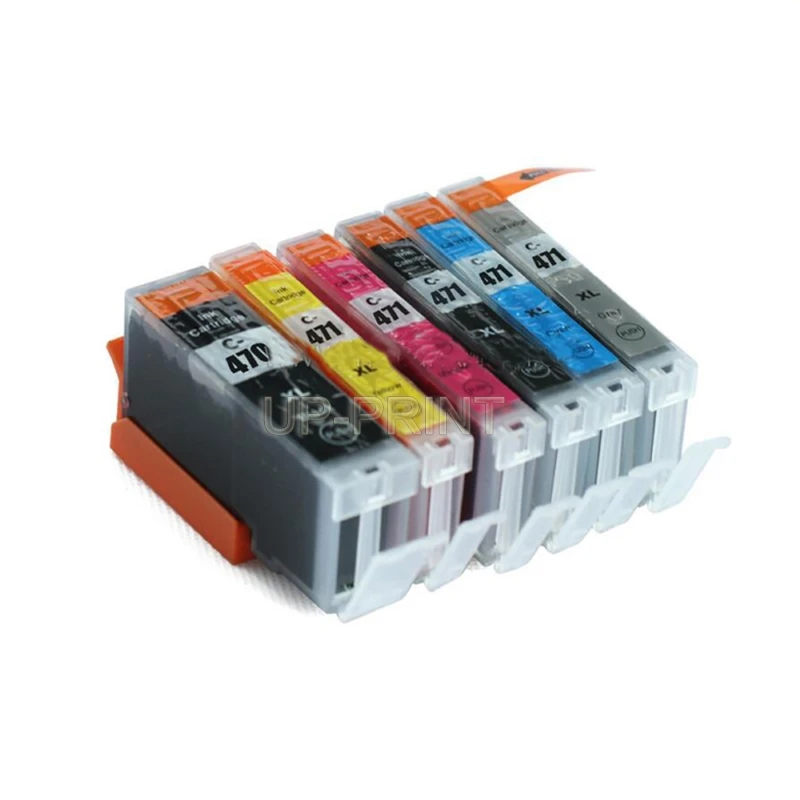 До 12 шт/2 комплекта PGI470 CLI 471 совместимые чернильные картриджи для Canon PIXMA MG7740 TS8040