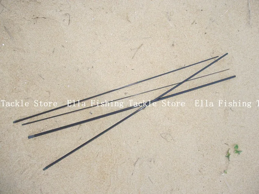 30T 10FT/3.0M 4Section 2wt Carbon Fishing Rod Blank Fast Action Matt Black color&amp Bright Brown color | Спорт и развлечения