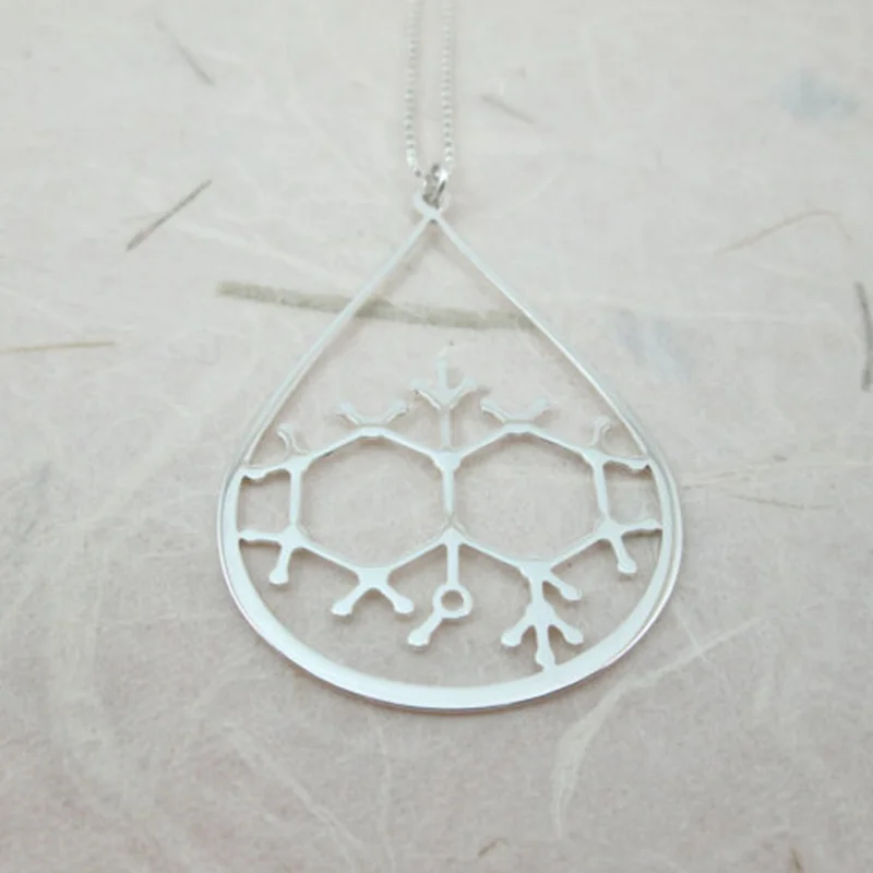 Molecule necklace - scent of rain Chemistry | Украшения и аксессуары