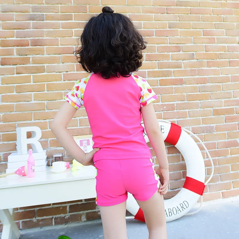 Детский купальный костюм из двух предметов купальные костюмы для девочек с