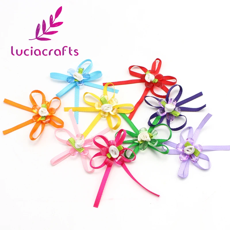 Lucia crafts приблизительно 40 60 мм разные цвета модные мини головные уборы с бантом для