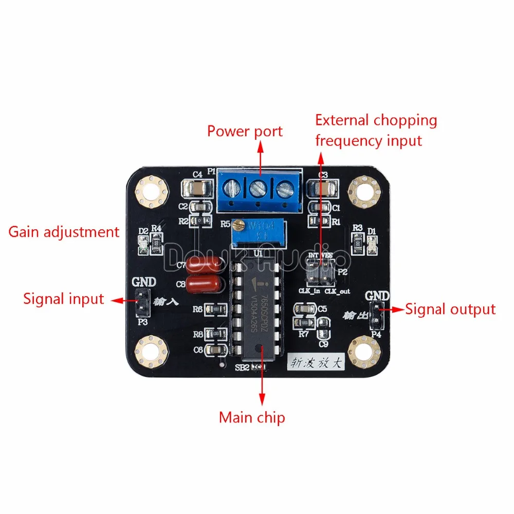 

ICL7650 Chopper Stabilized Operational Amplifier Module OPAMP 2MHz High Gain