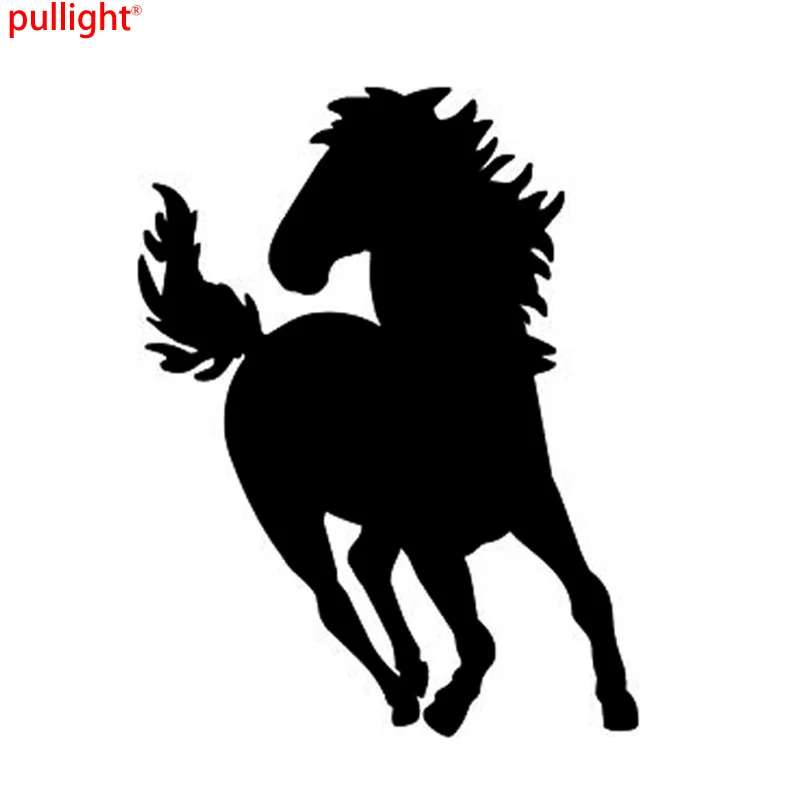 

10*13CM RUNNING HORSE Fun Car Stickers Motorcycle Decals Car Accessories