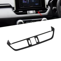 fit for toyota rav4 2019 2020 abs car styling auto car interior accessories middle console air vent outlet cover trim