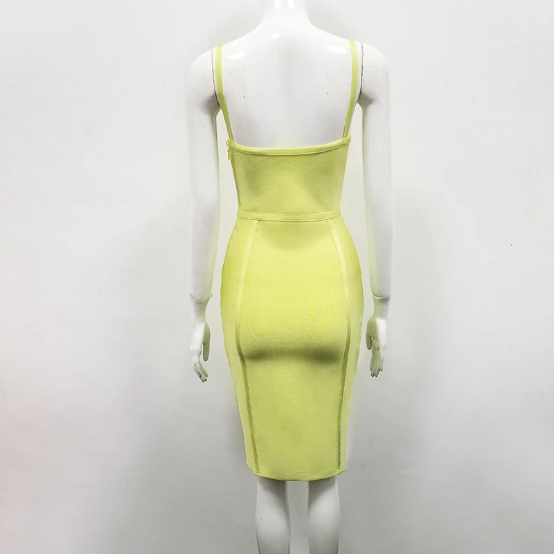 Женское облегающее платье без рукавов зеленое розовое с глубоким v-образным