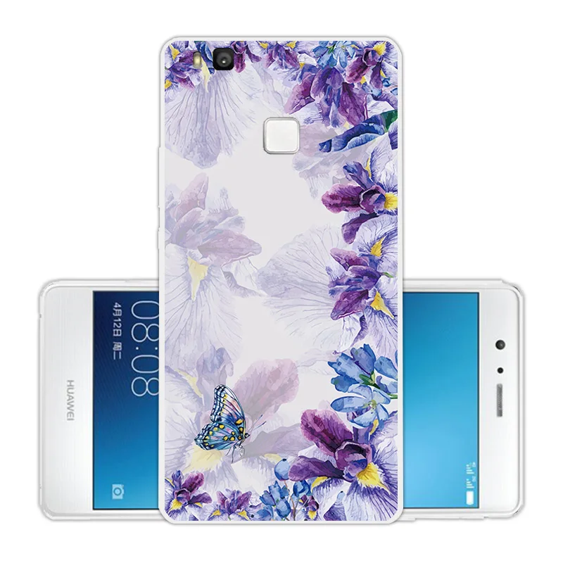 Мягкий ТПУ чехол для Huawei Ascend P9 Lite/G9 прозрачный силиконовый P9Lite Plus телефона |