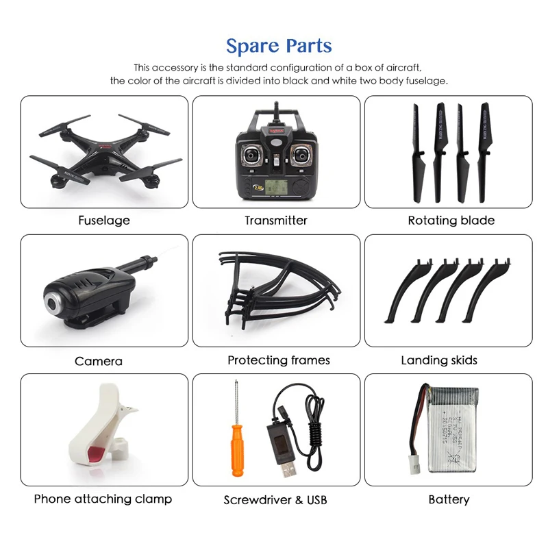 Syma x5sw Гул с Камерой HD WIFI в Режиме Реального Времени FPV Quadcopter 2.4 Г 6 Ось Гироскопа 4CH