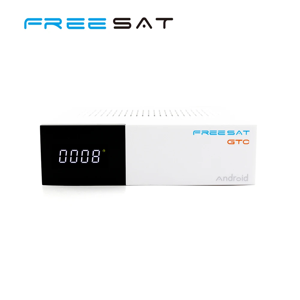 4 К H.265 freesat GTC s905d Android 6.0 ТВ коробка DVB S2/T2/кабель/DVB T спутниковый приемник оты