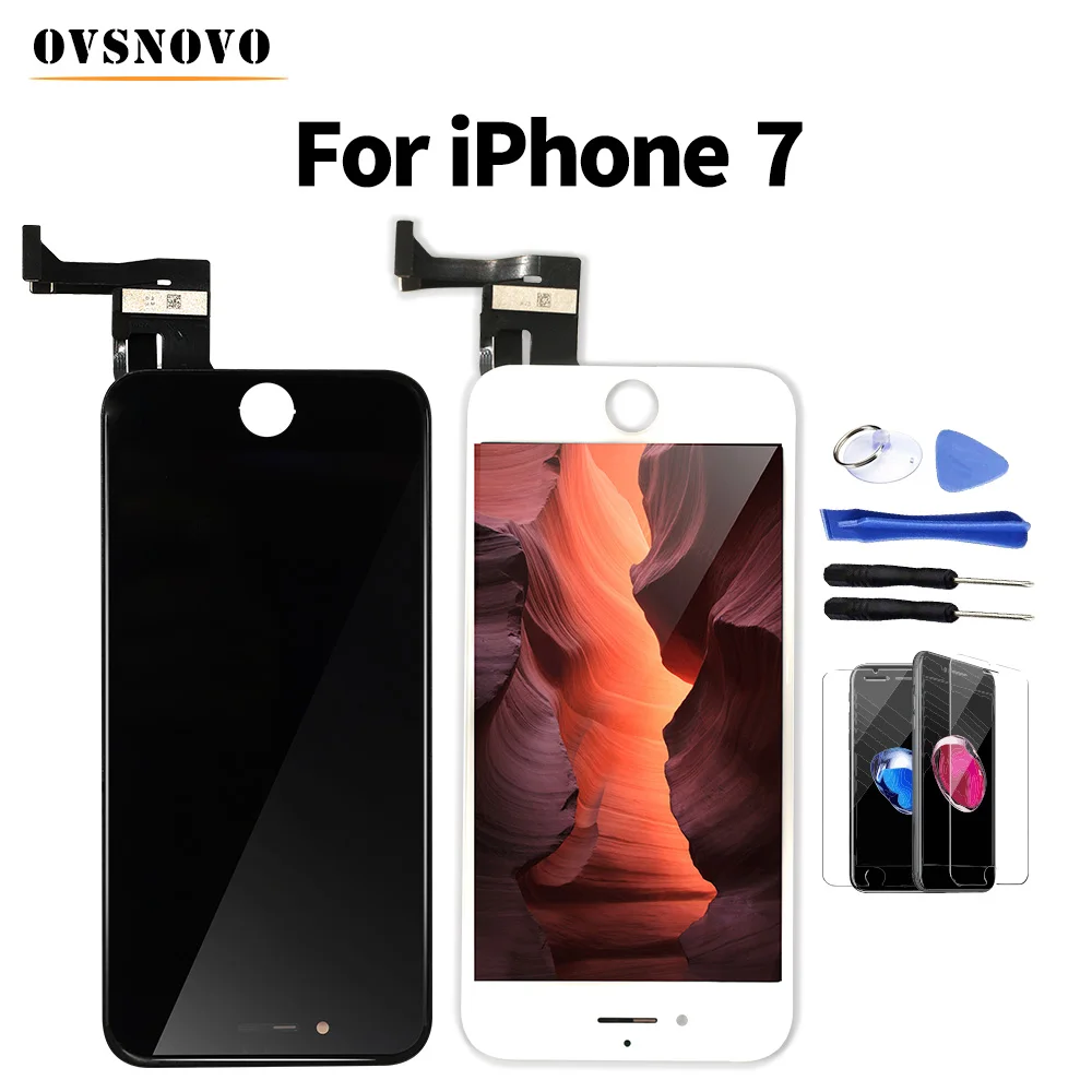 Жк-дисплей без битых пикселей для iPhone 7 сенсорный экран замены в сборе 5 5s 6 6s