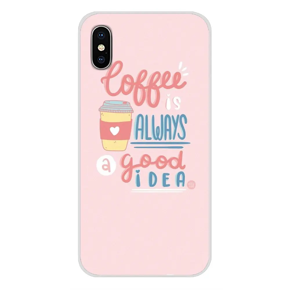 coffee time Pink For Huawei P8 9 Lite Nova 2i 3i GR3 Y6 Pro Y7 Y8 Y9 Prime 2017 2018 2019 Accessories Phone Cases Covers | Мобильные