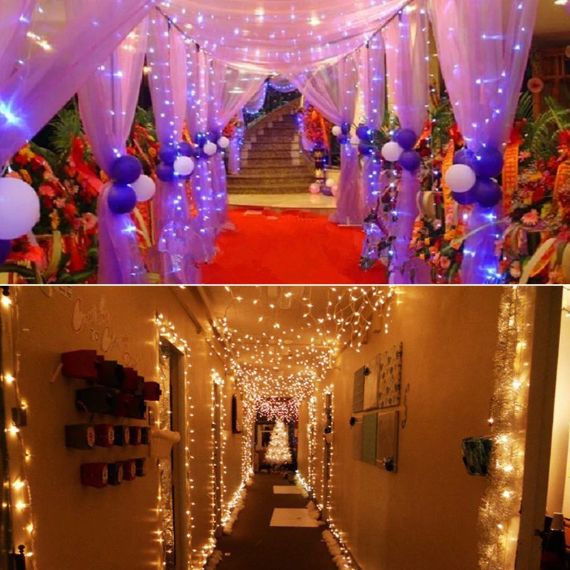 

BEILAI Fairy LED String Light Waterproof AC 220V 10M 20M 30M 50M 100M LED Christmass Indoor Outdoor Holiday Decoration