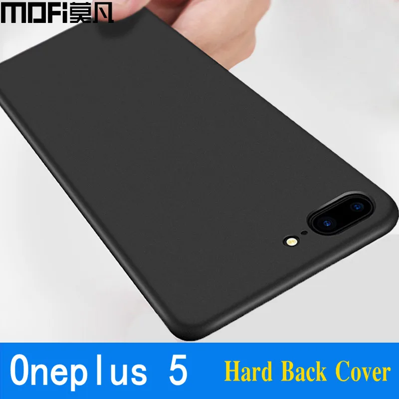 Чехол для oneplus 5 Жесткий из поликарбоната с полной защитой one plus черные чехлы
