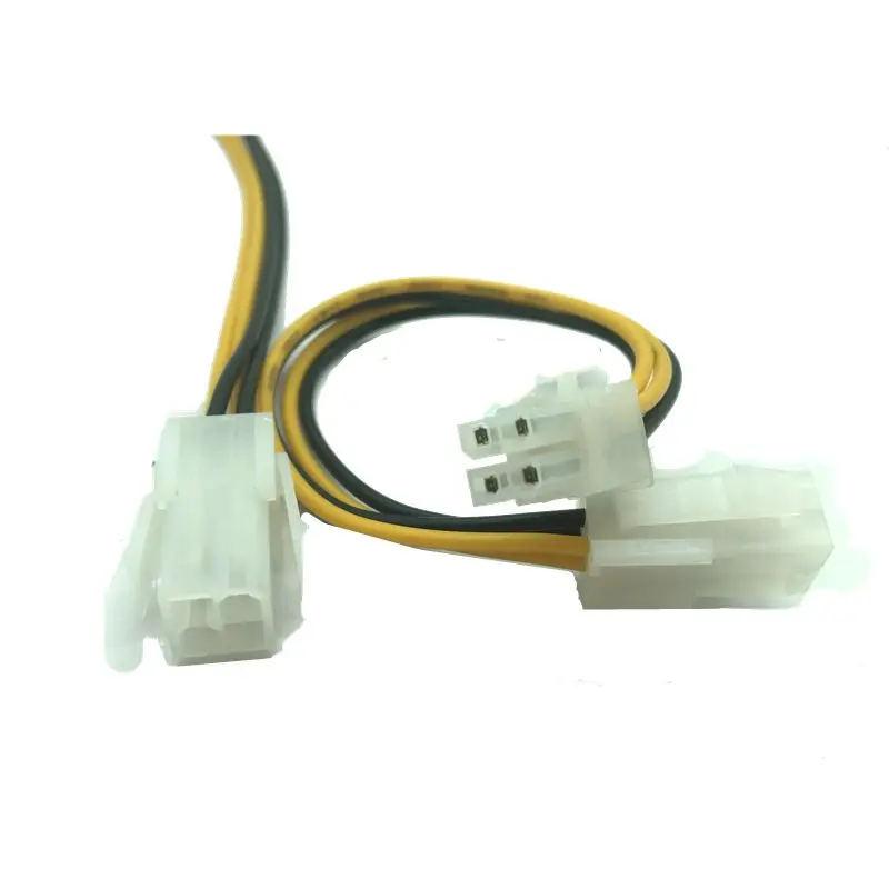 8 ATX 12 В P4 4-контактный дополнительный удлинитель для ЦПУ штекер-гнездо - купить по