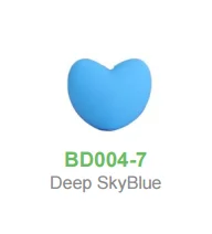 20*17*13 мм свободные Силиконовые бусы для прорезывания зубов сердечки жевания