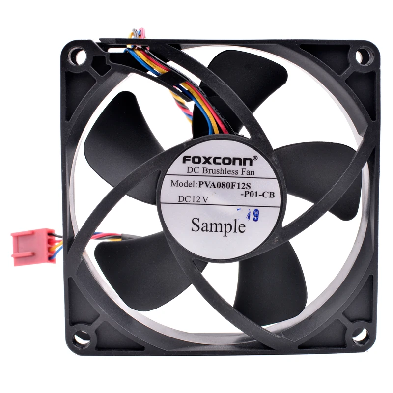 Оригинальный продукт PVA080F12S 8 см 8020 80x80x20 мм 80 вентилятор DC12V 4 линии компьютер pwm