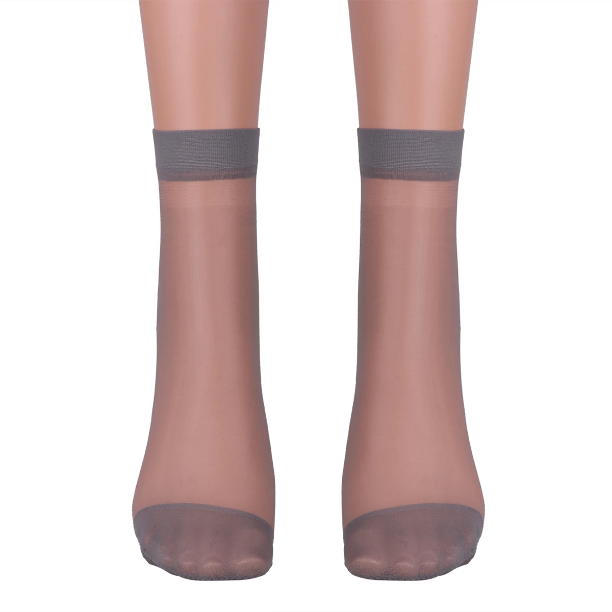 Мужские тонкие шелковые прозрачные чулки до щиколотки 3 пары | Мужская одежда