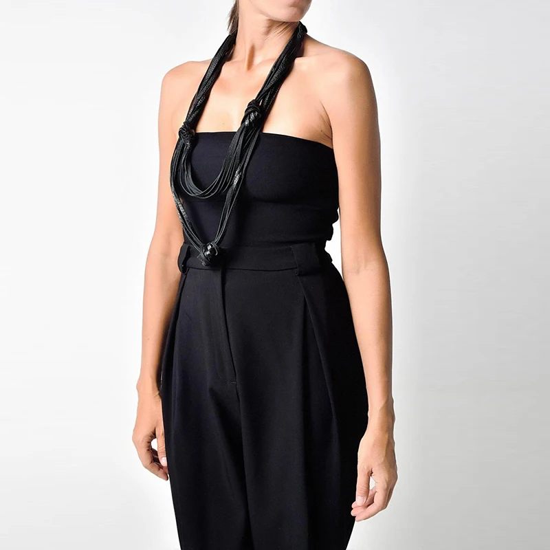 Новинка 2019 кожаные ожерелья YD &amp YDBZ женское ожерелье с подвеской в стиле High Street