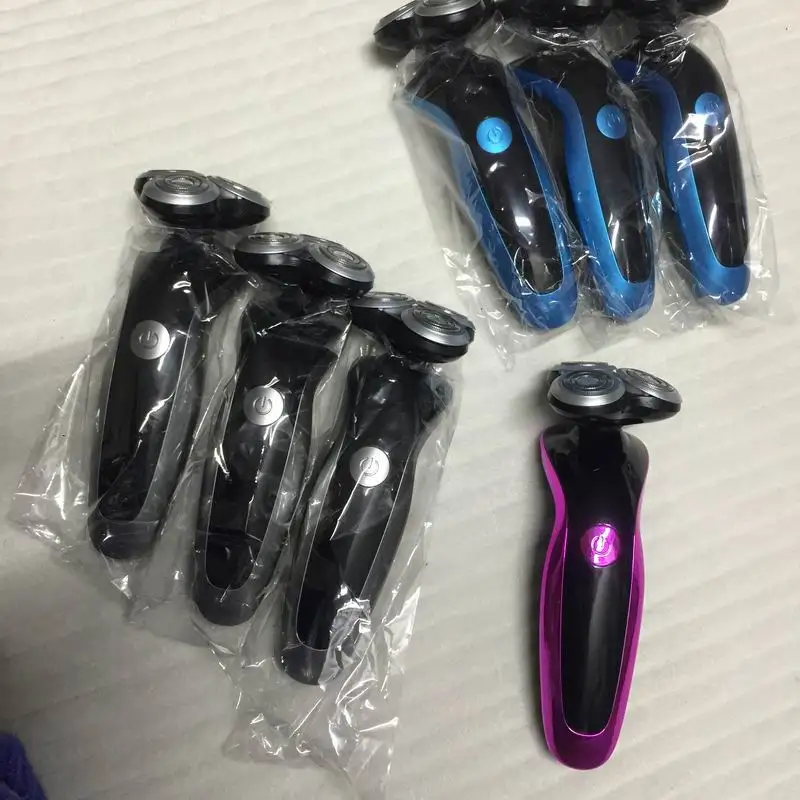 Мужская моющаяся бритва с 3 головками электрическая для бороды | Красота и