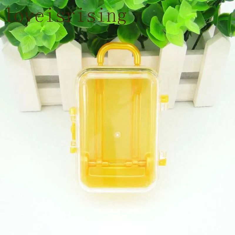 5 цветов 35 шт./лот мини чемодан для путешествий коробка свадебных сувениров