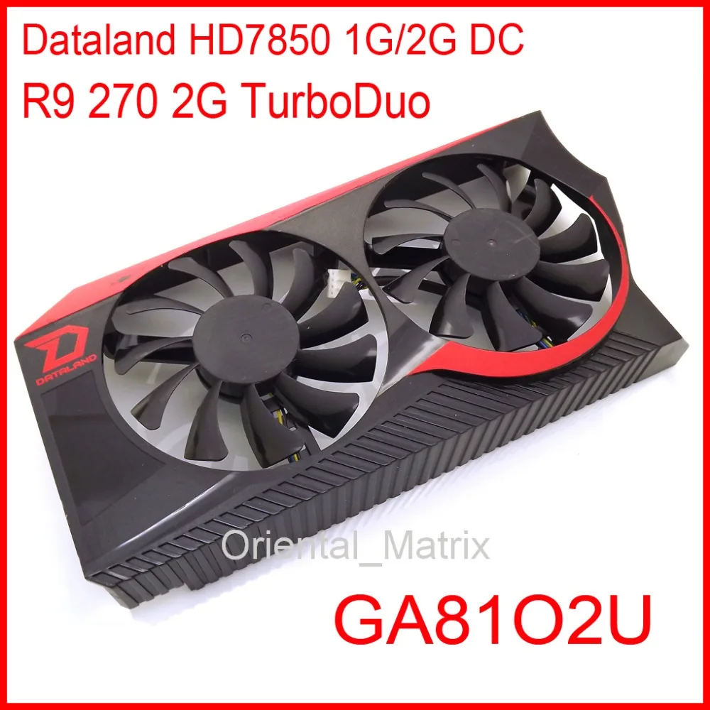 Бесплатная доставка GA8102U 12 V 0.38A для Dataland R9 270 2G TurboDuo HD7850 1Г 2Г сети переменного тока