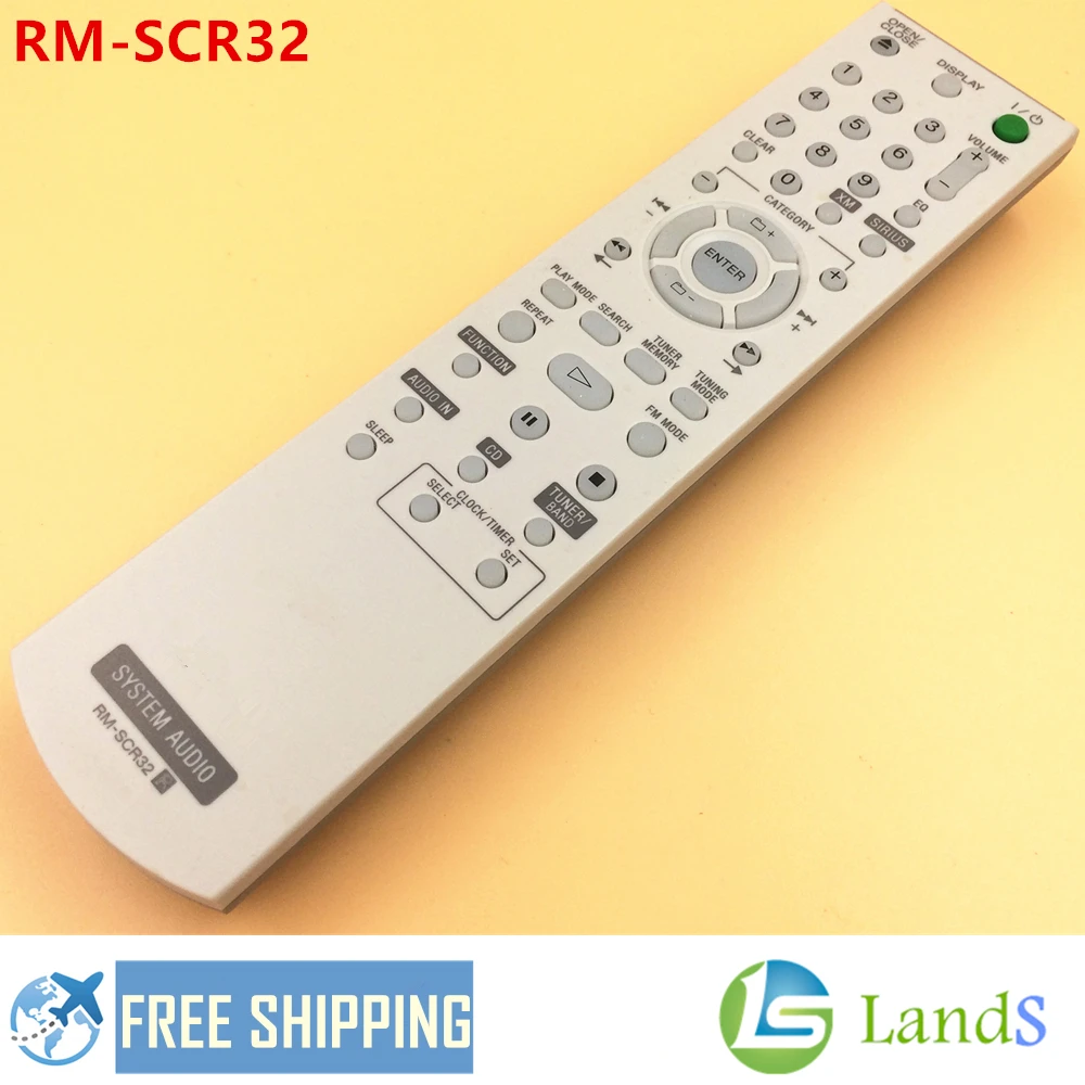 Пульт дистанционного управления contol RM-SCR32 для SONY Micro System CMT-HX3 CMT-HX7BT HCD-HX7 CMTHX7BT |