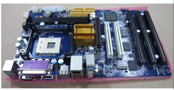 

Оптовая продажа, высокое качество, модель 845GV с 3 лампами, Поддержка Socket 478 CPU, 2 слота PCI IM845GV 3 ISA
