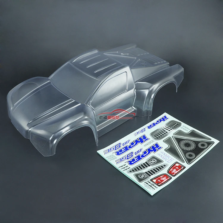 1/8 HOBAO 8SC с дистанционным управлением короткие запчасти для грузовиков прозрачный