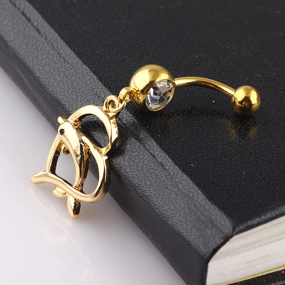 dolphins navel belly button rings piercing ombligo nombril ring orecchini piercings helix |