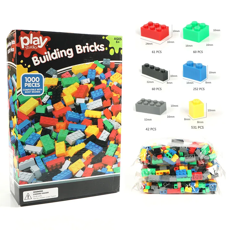 1000 шт. Детский конструктор сделай сам | Игрушки и хобби