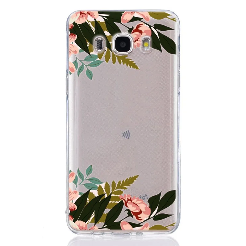 Для Samsung Galaxy A3 A5 2016 2017 A300 A320F A510 A520F TPU цветной мягкий милый чехол с изображением
