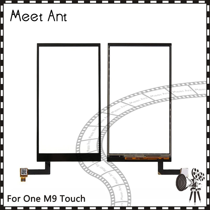 

10Pcs/lot High Quality 5.0" For HTC One M9 Touch Screen Digitizer Sensor Outer Glass Lens Panel