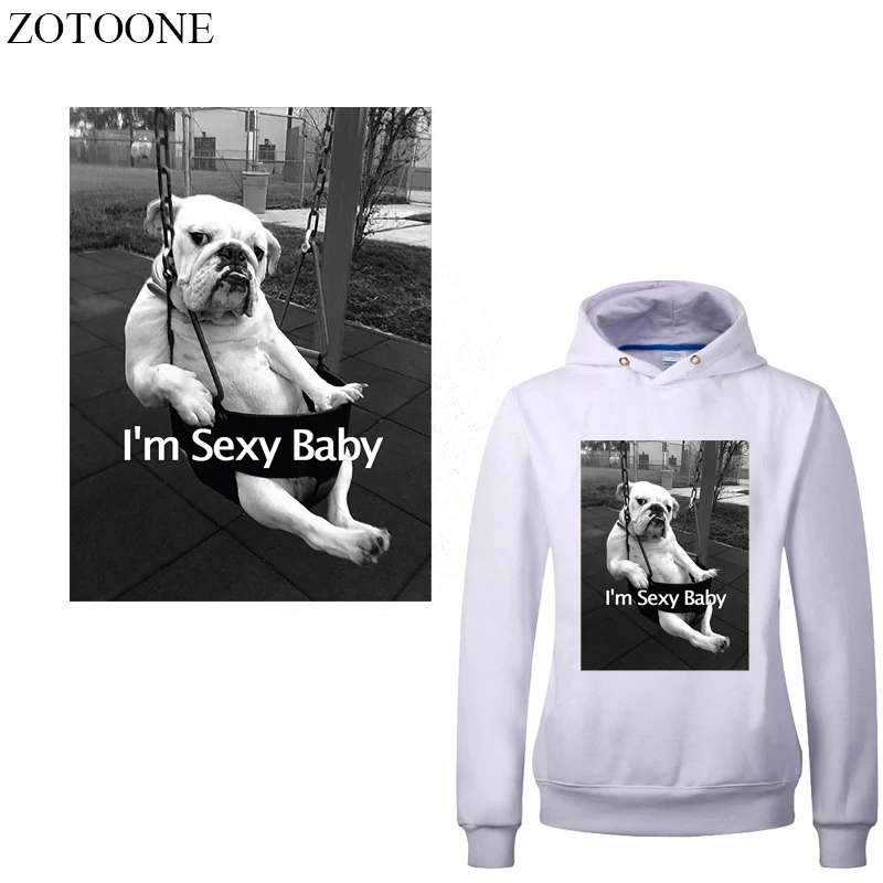 Смешные наклейки ZOTOONE на одежду стирающиеся для самостоятельного изготовления