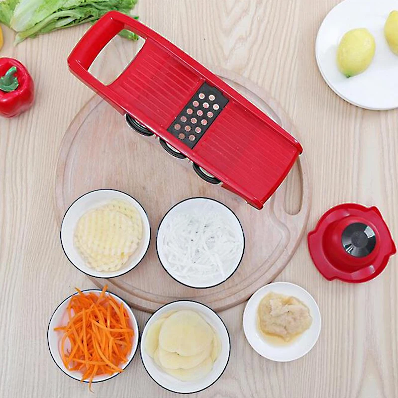Vegetable Cutter Steel Blade Mandoline Slicer Potato Peeler Carrot Cheese Grater vegetable slicer Kitchen Accessories |